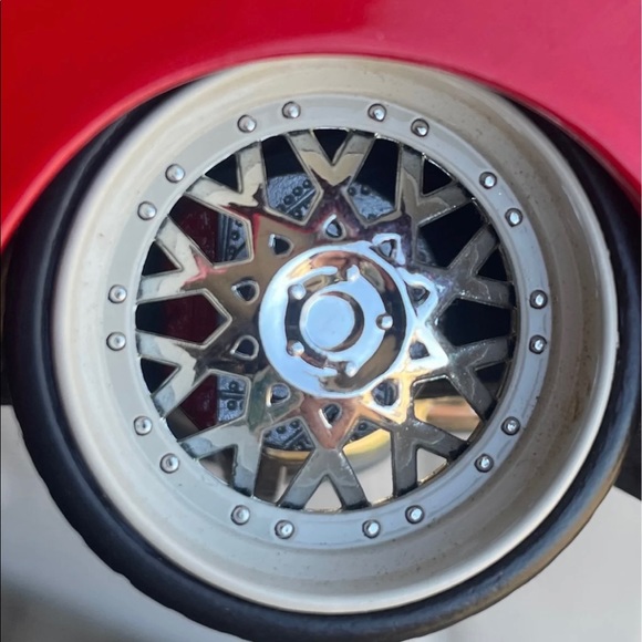 Jada Big Time Muscle Red 1957 Chevy Corvette - Picture 12 of 12